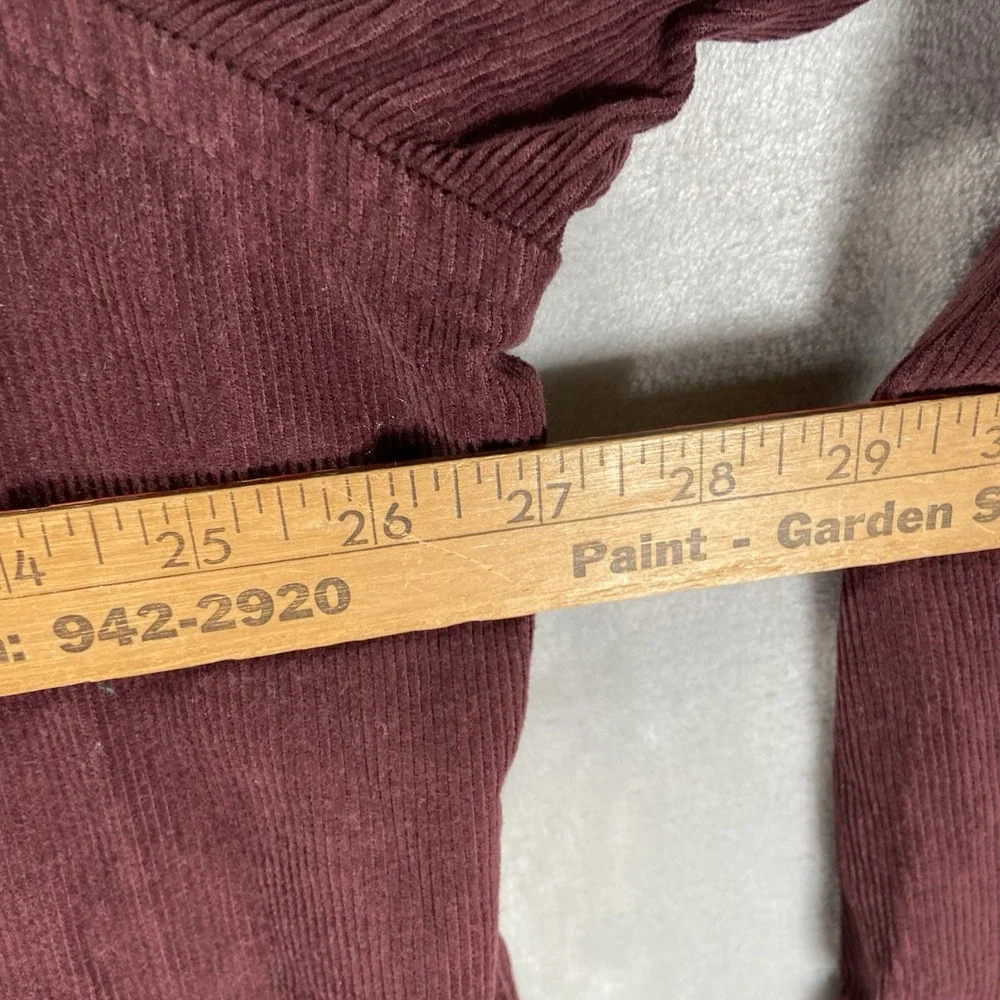 Levi's Shirt Mens XXL Corduroy Jackson Worker Button Up Relaxed Fit Red 2XL